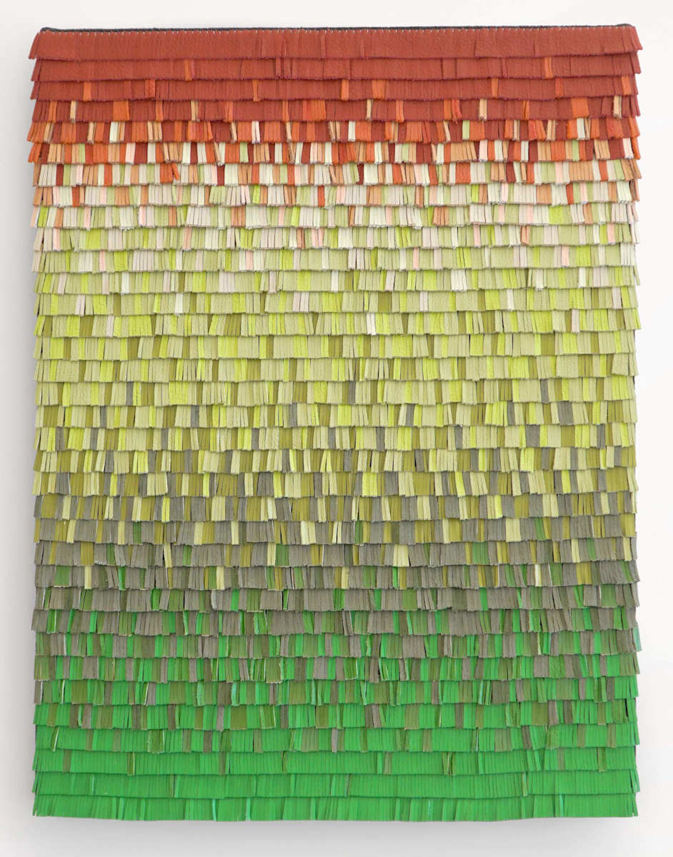 Gradient - Grass to Dark Red by Cécilia Lusven 