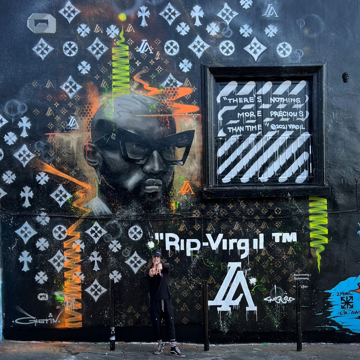 A mural dedicated to Virgil Abloh is coming to the West Loop