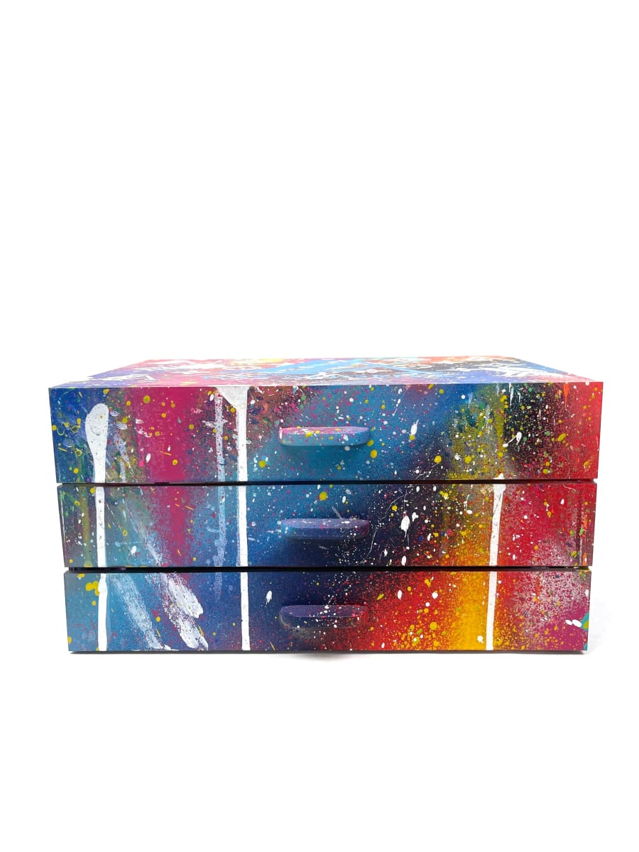 Graffiti L.A. Jewelry Box - 3 Drawer 