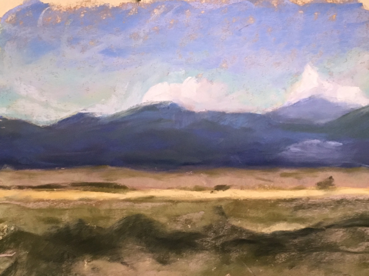 Evening Study, San Acacio by Elizabeth G Neer 