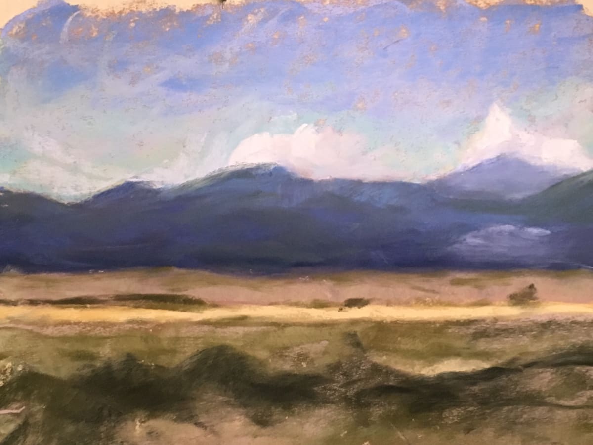 Evening Study, San Acacio by Elizabeth G Neer, Image 1.