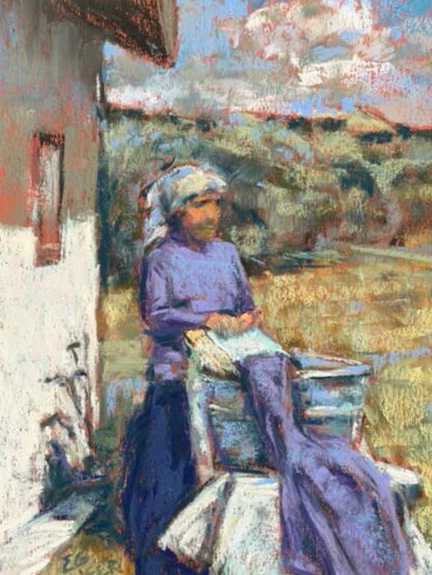 Lavandera en Lavanda by Elizabeth G Neer, Image 1.