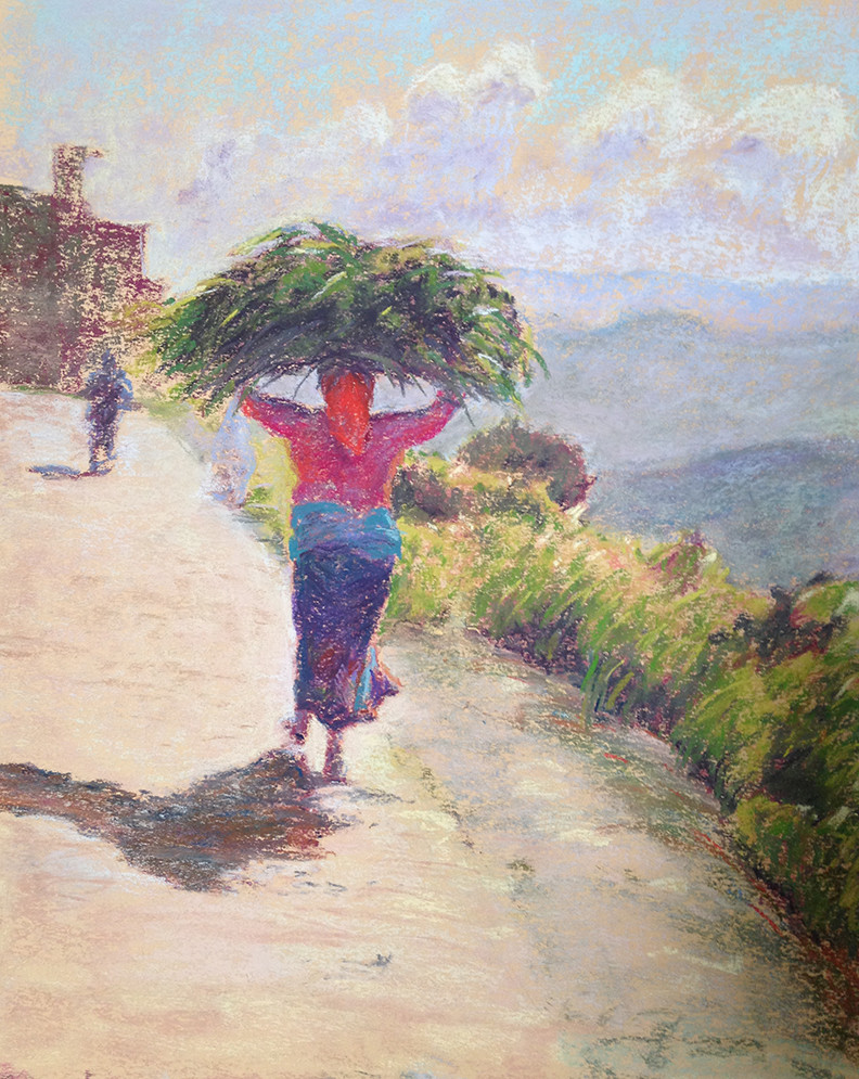 Nepali Mountainside by Elizabeth G Neer, Image 1.