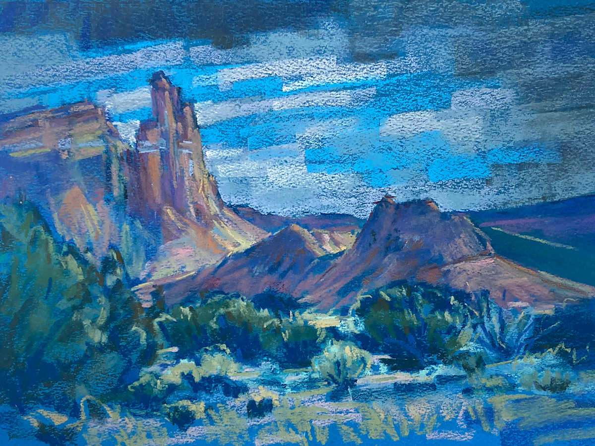 Seeking the Light - Ghost Ranch by Elizabeth G Neer 