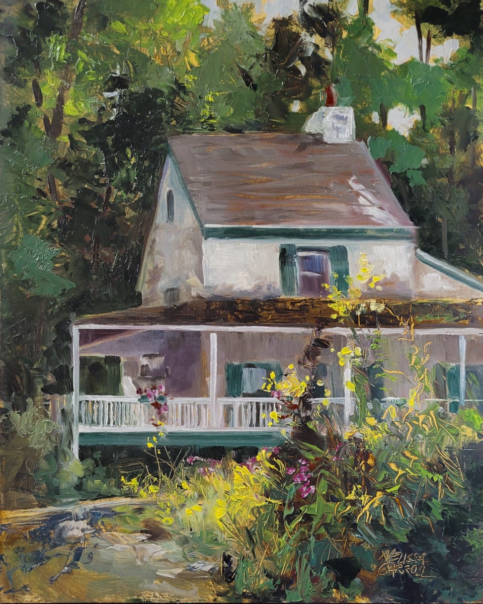 Tucked in at Ridley Park by Melissa Carroll  Image: Plein Air