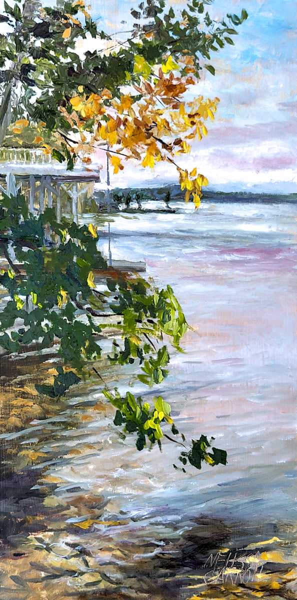 North View from the Dock by Melissa Carroll  Image: Plein Air