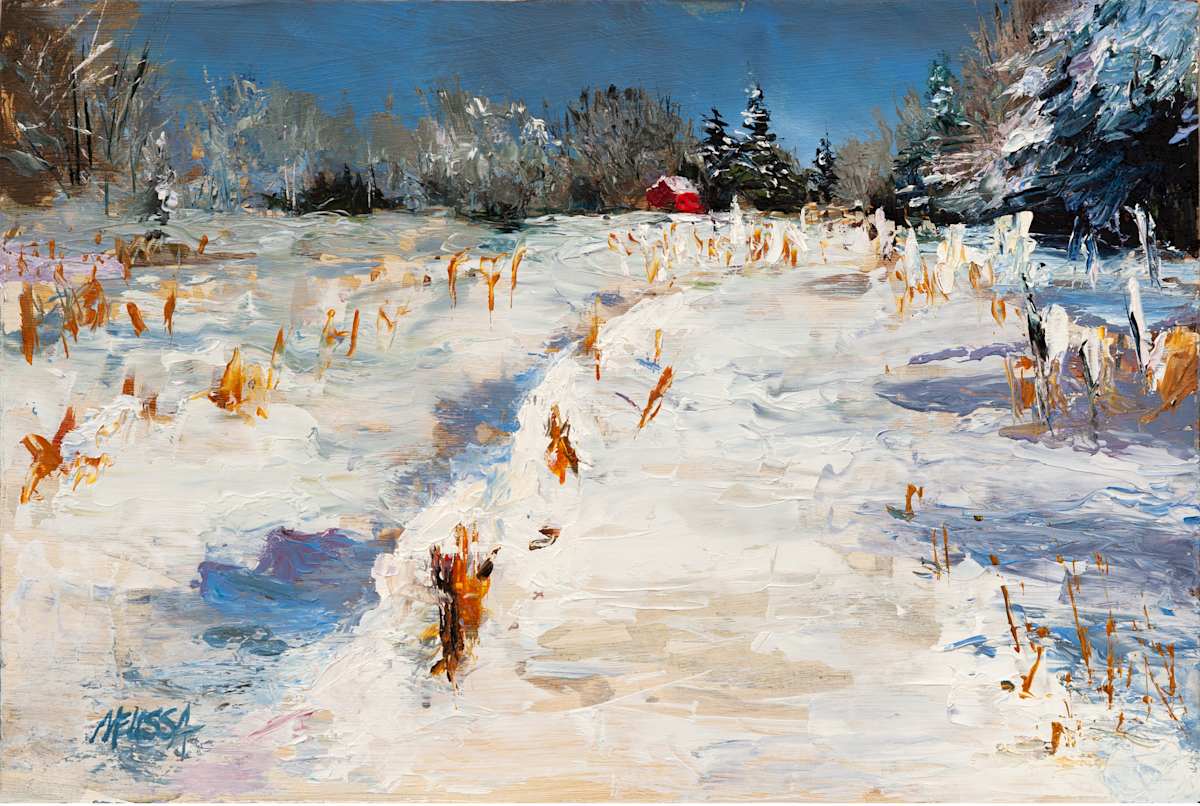 Winter Afterglow, Image 2.
