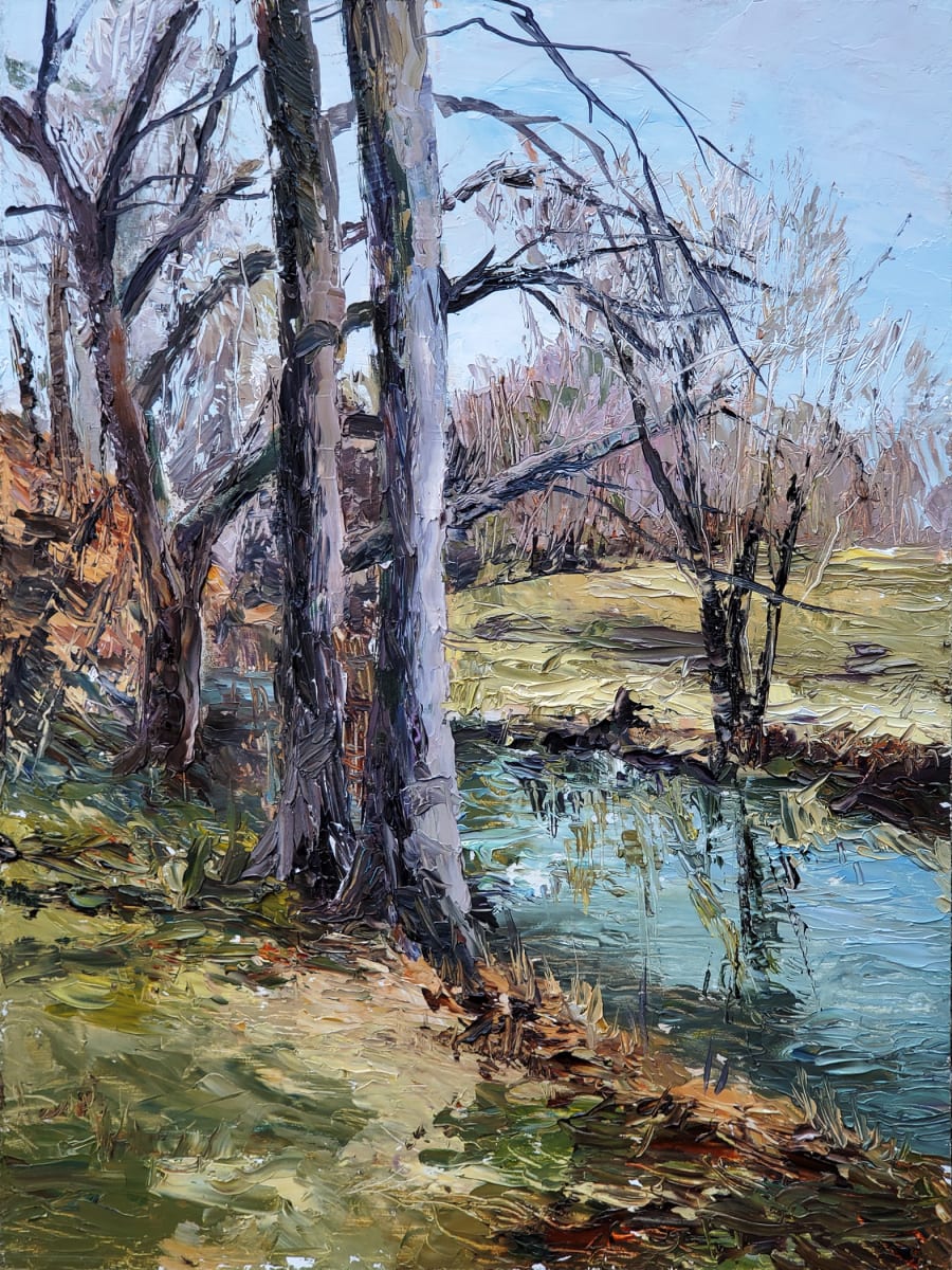 East Lampeter Park Stream  Image: Plein Air