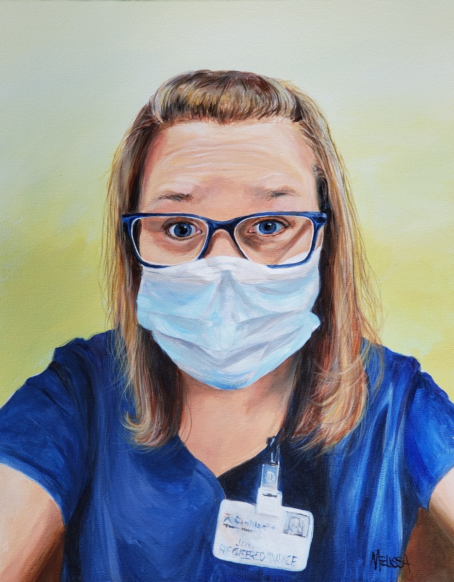 Hero Portrait Commission  Image: Painted from client photo