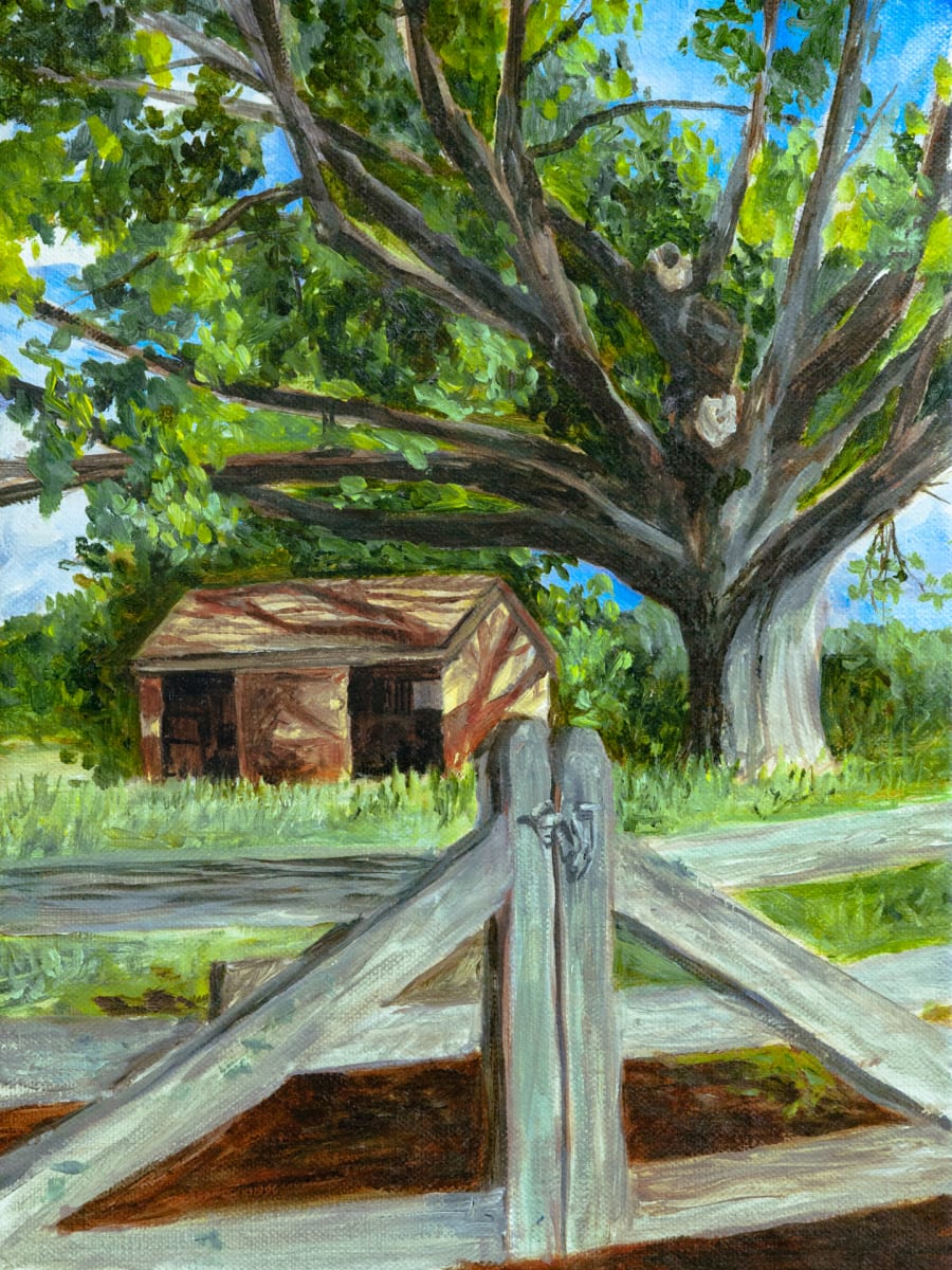 Field Stable by Melissa Carroll  Image: Plein Air