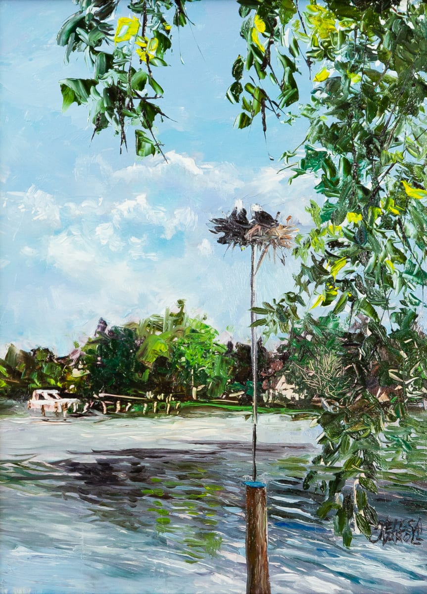 River Osprey by Melissa Carroll  Image: Plein Air