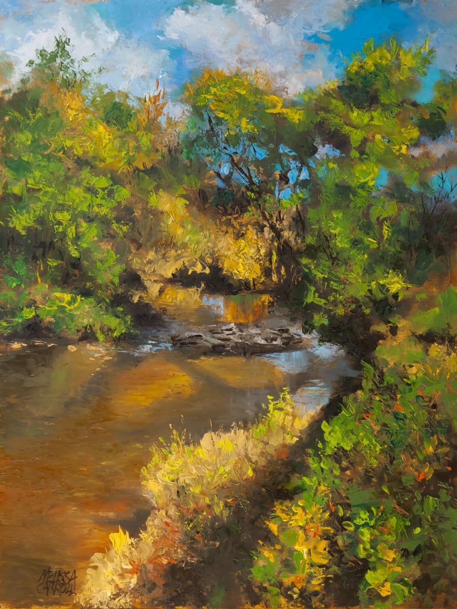 Yellow Reflections by Melissa Carroll 