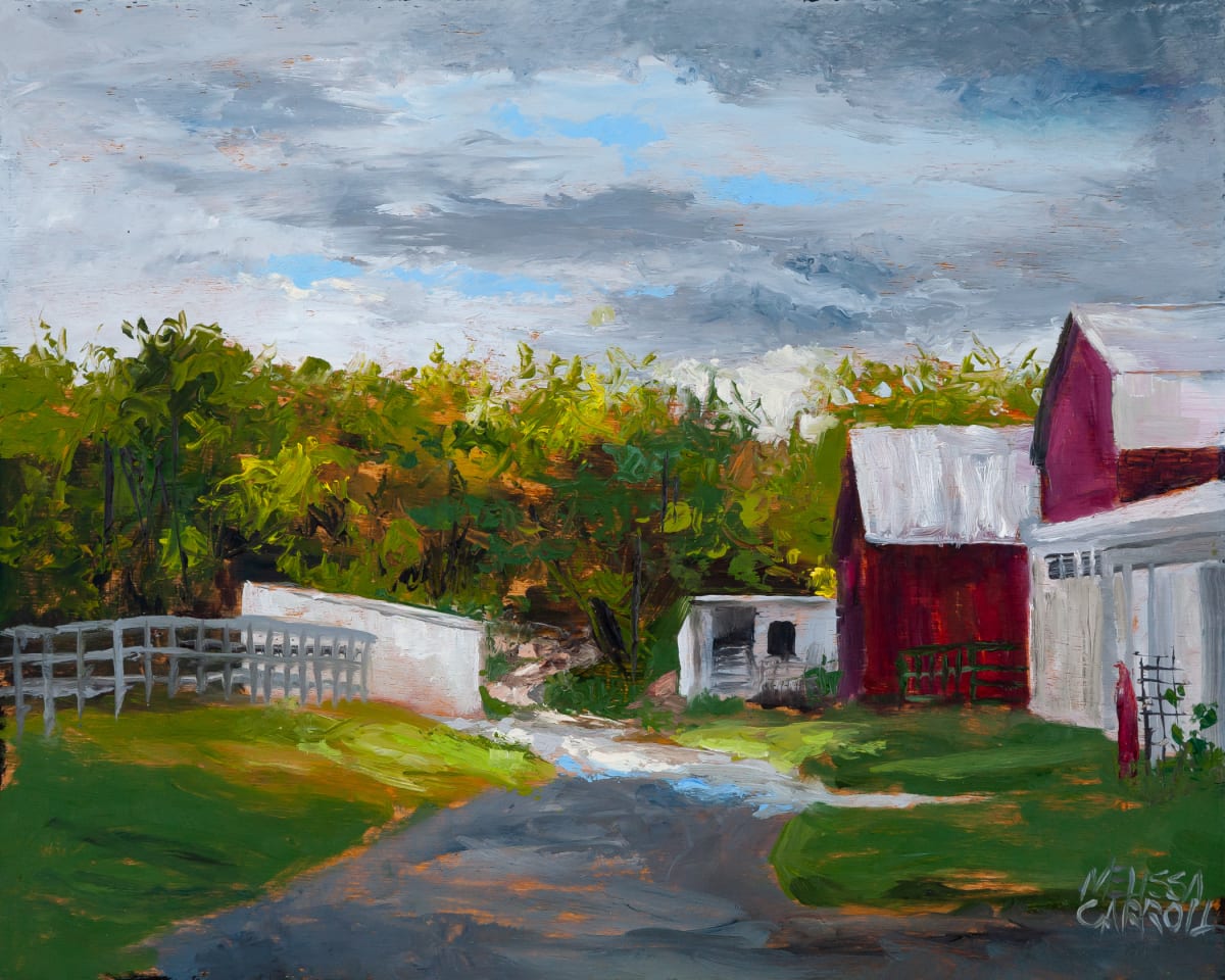 Lands End Farm by Melissa Carroll  Image: Plein air