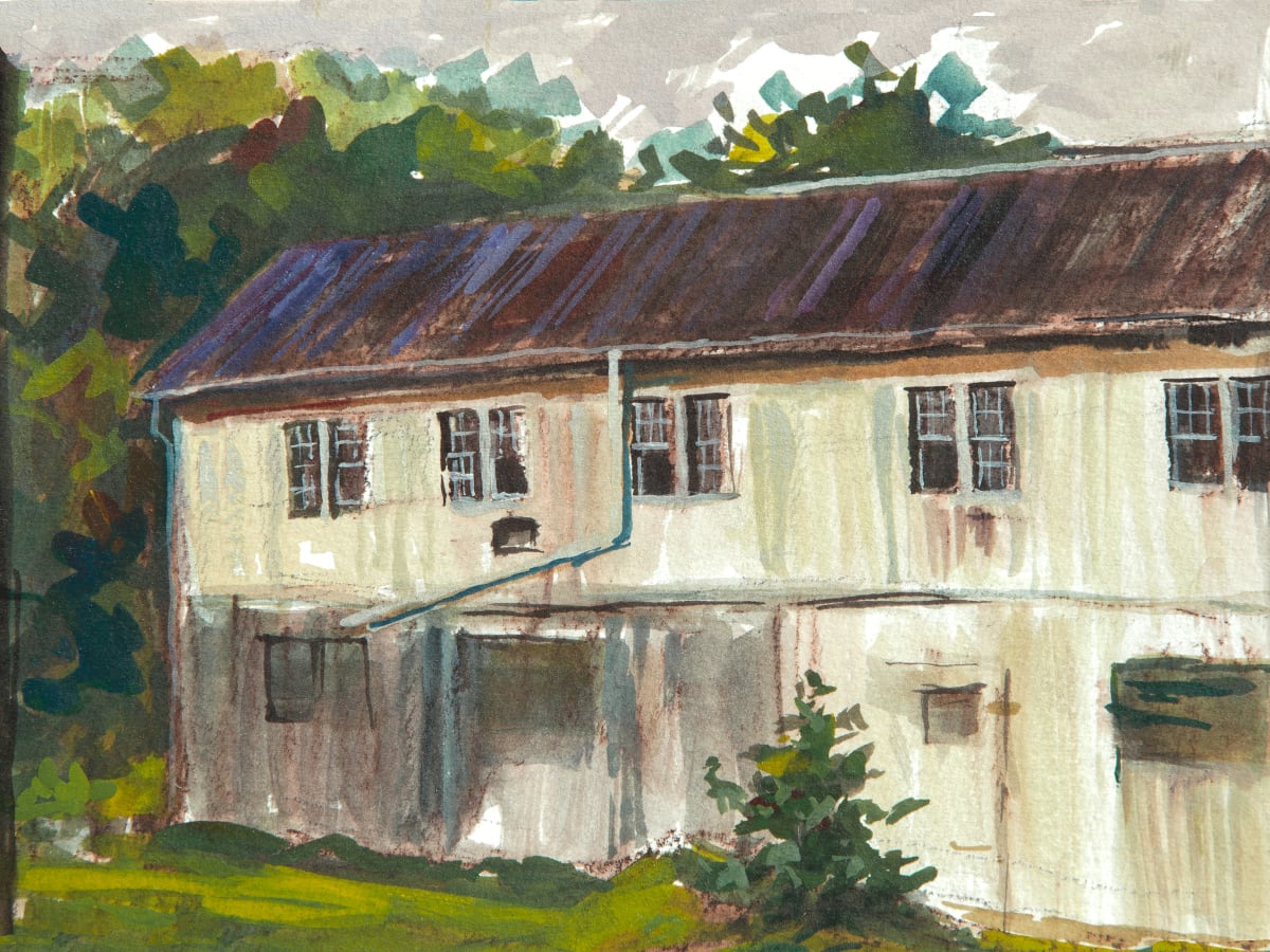 Haldeman Mansion Barn by Melissa Carroll 