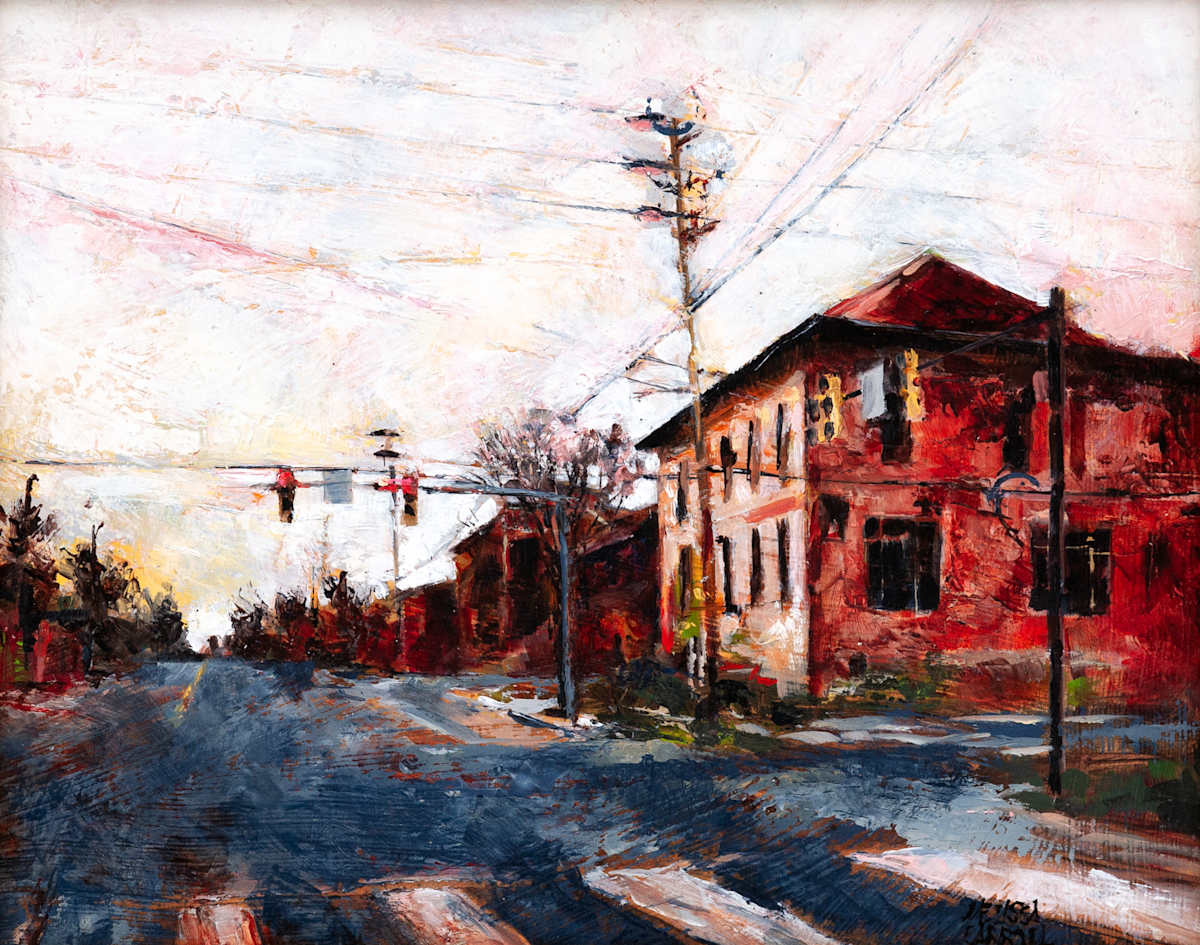 Strasburg Square by Melissa Carroll 