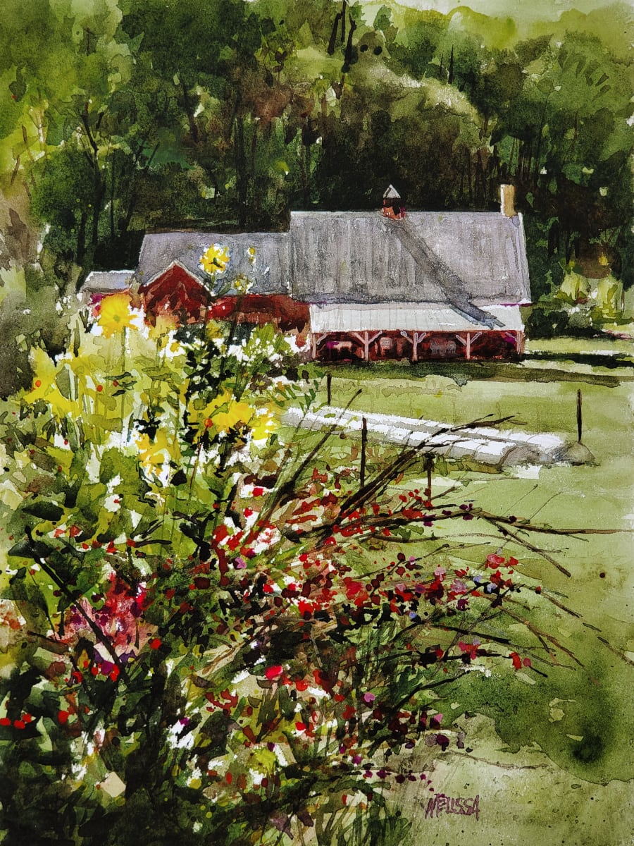 Rushton Raspberries by Melissa Carroll 