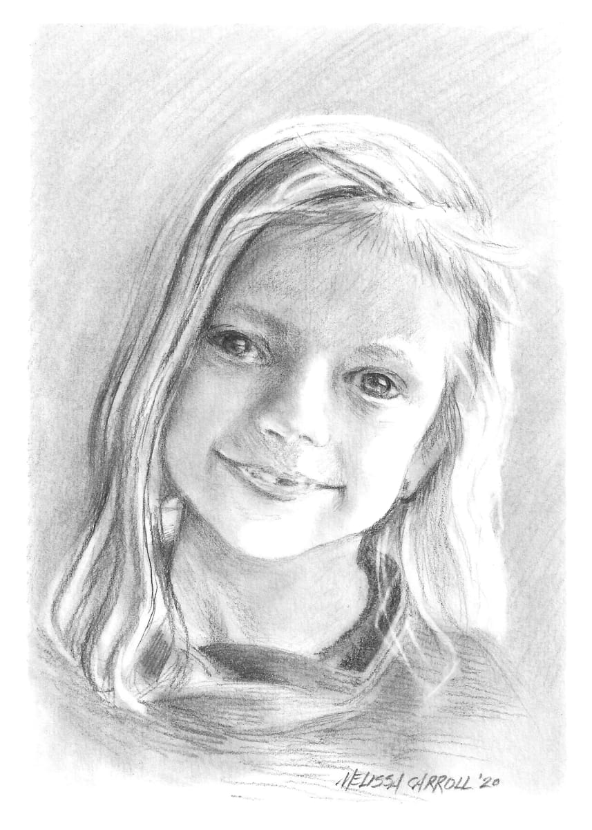 Child Portrait Commission  Image: Drawn from client photo