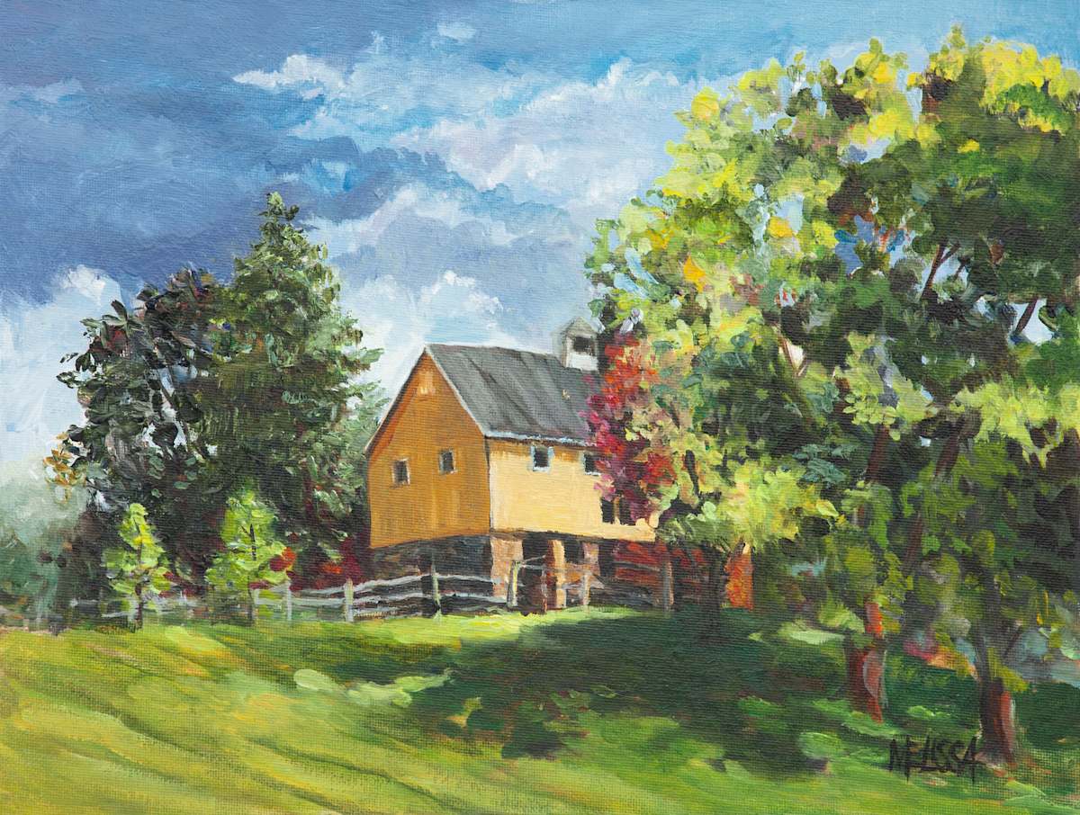 Sunny Barn by Melissa Carroll, Image 1.