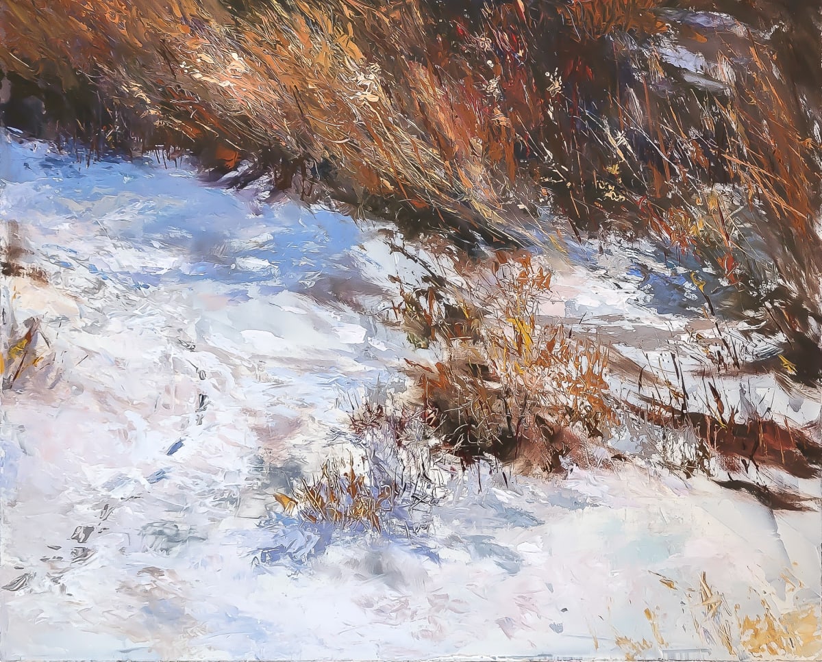 Winter's Repose by Melissa Carroll  Image: Studio Palette Knife