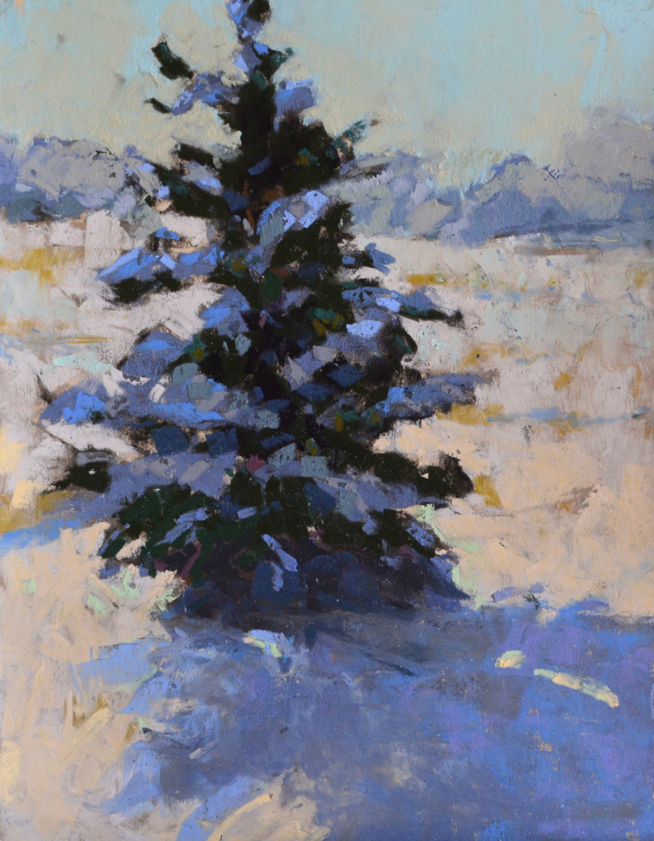 winter tree by carol strock wasson 