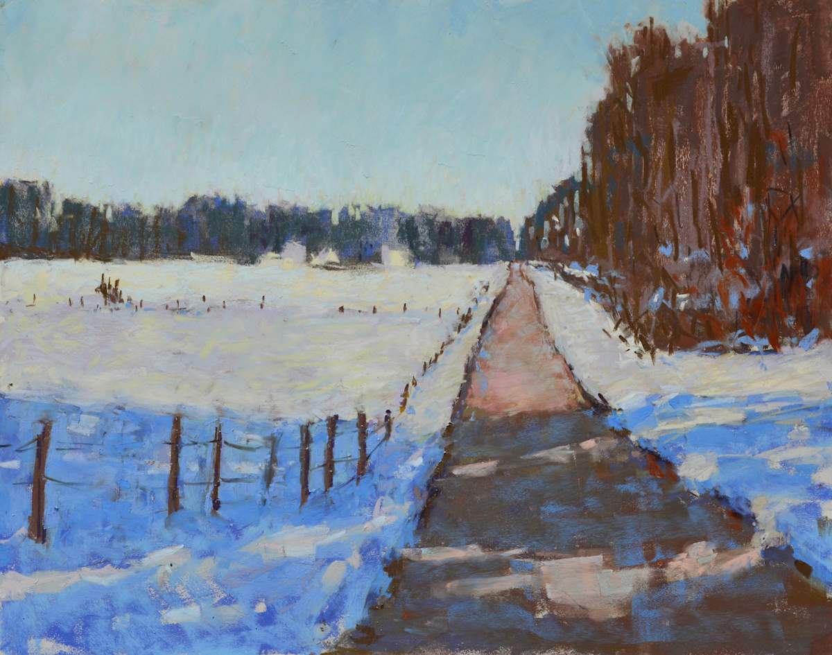 Winter Shadows by carol strock wasson, Image 1.