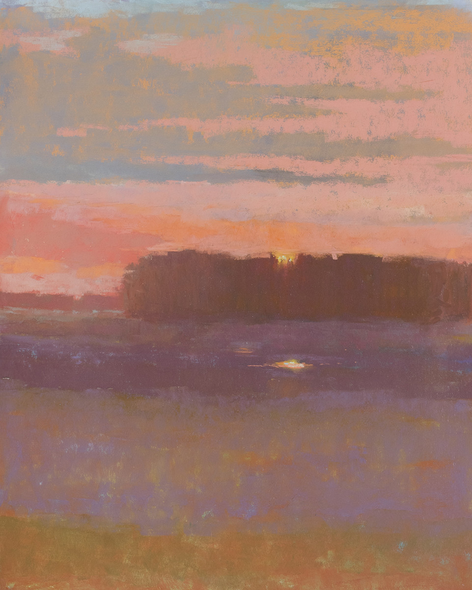 Rothko Sunrise by carol strock wasson 