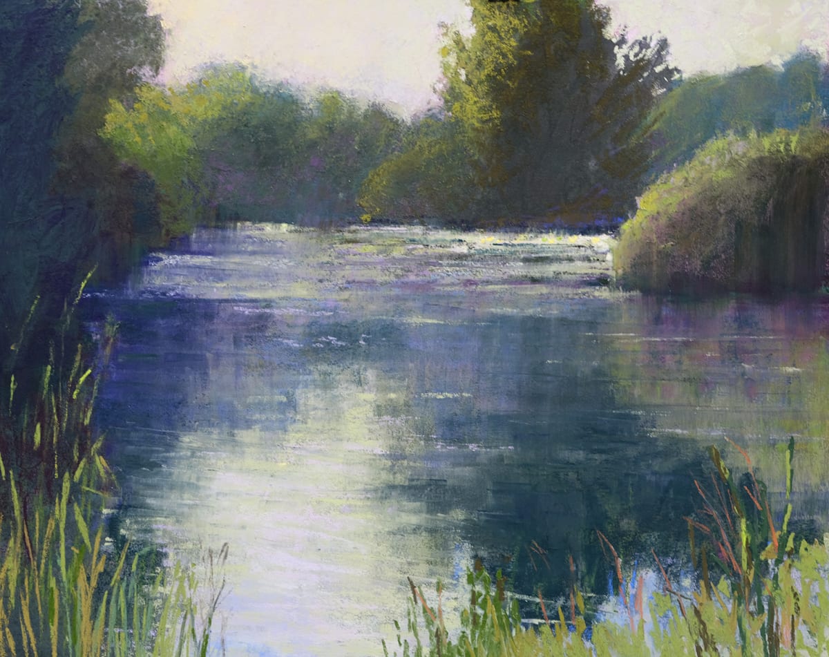 Pond Light by carol strock wasson, Image 1.