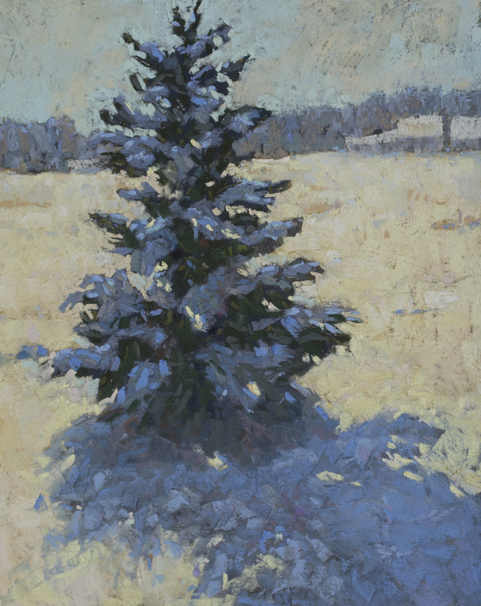 Winter Tree 2 by carol strock wasson 