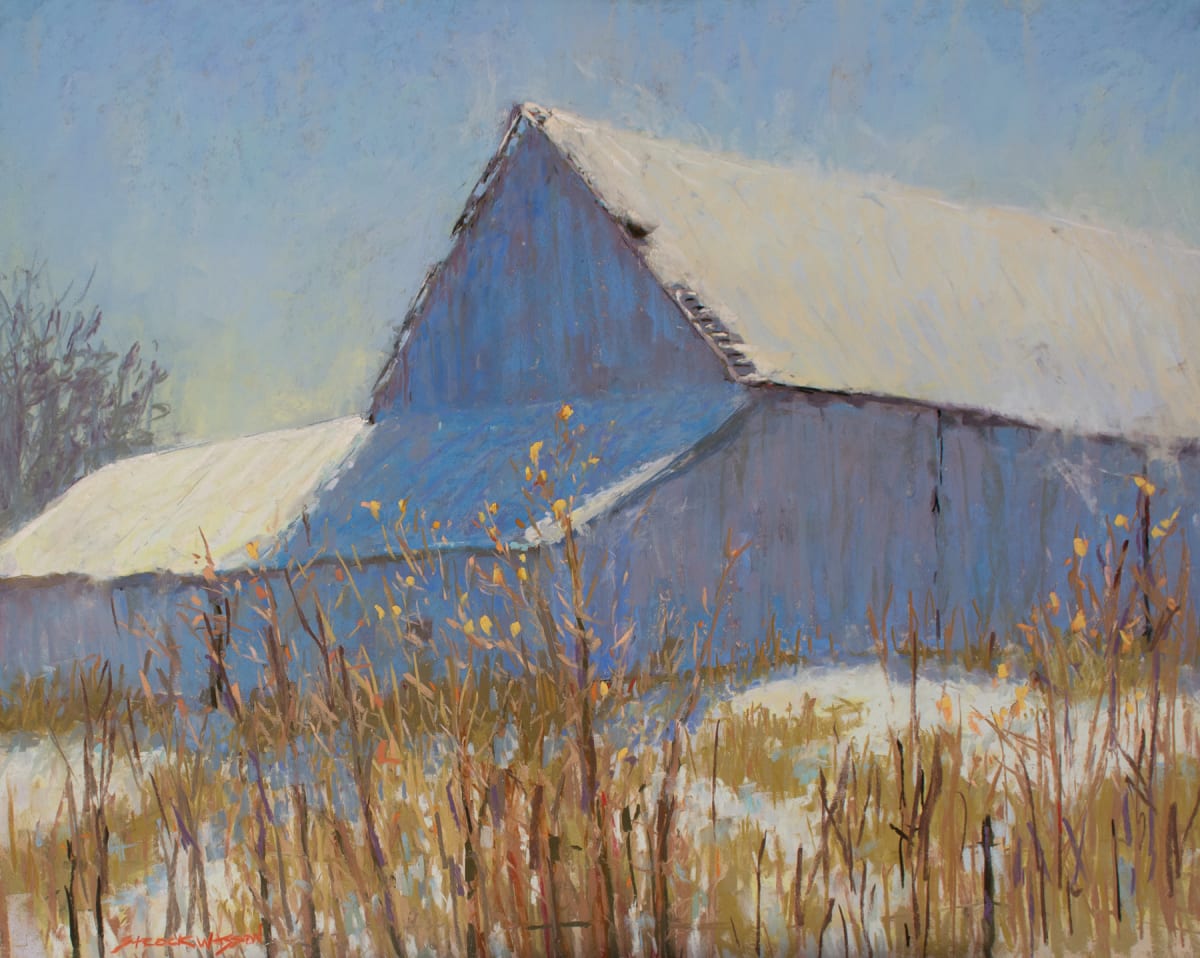 Winter Barn by carol strock wasson, Image 1.