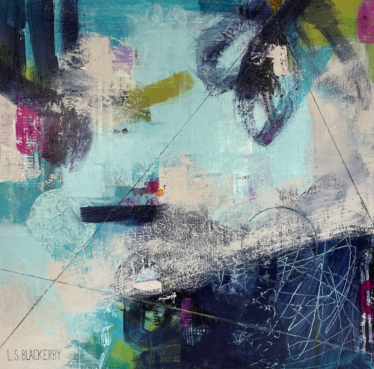 Sea Glass by Linda Blackerby Art 