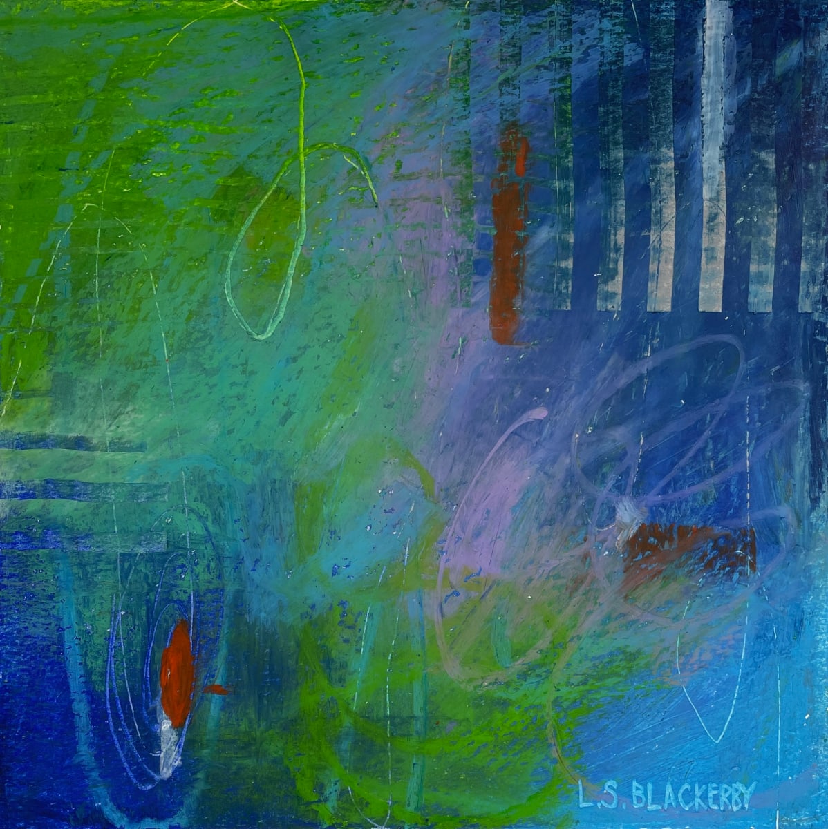 Aurora 3 by Linda Blackerby Art 