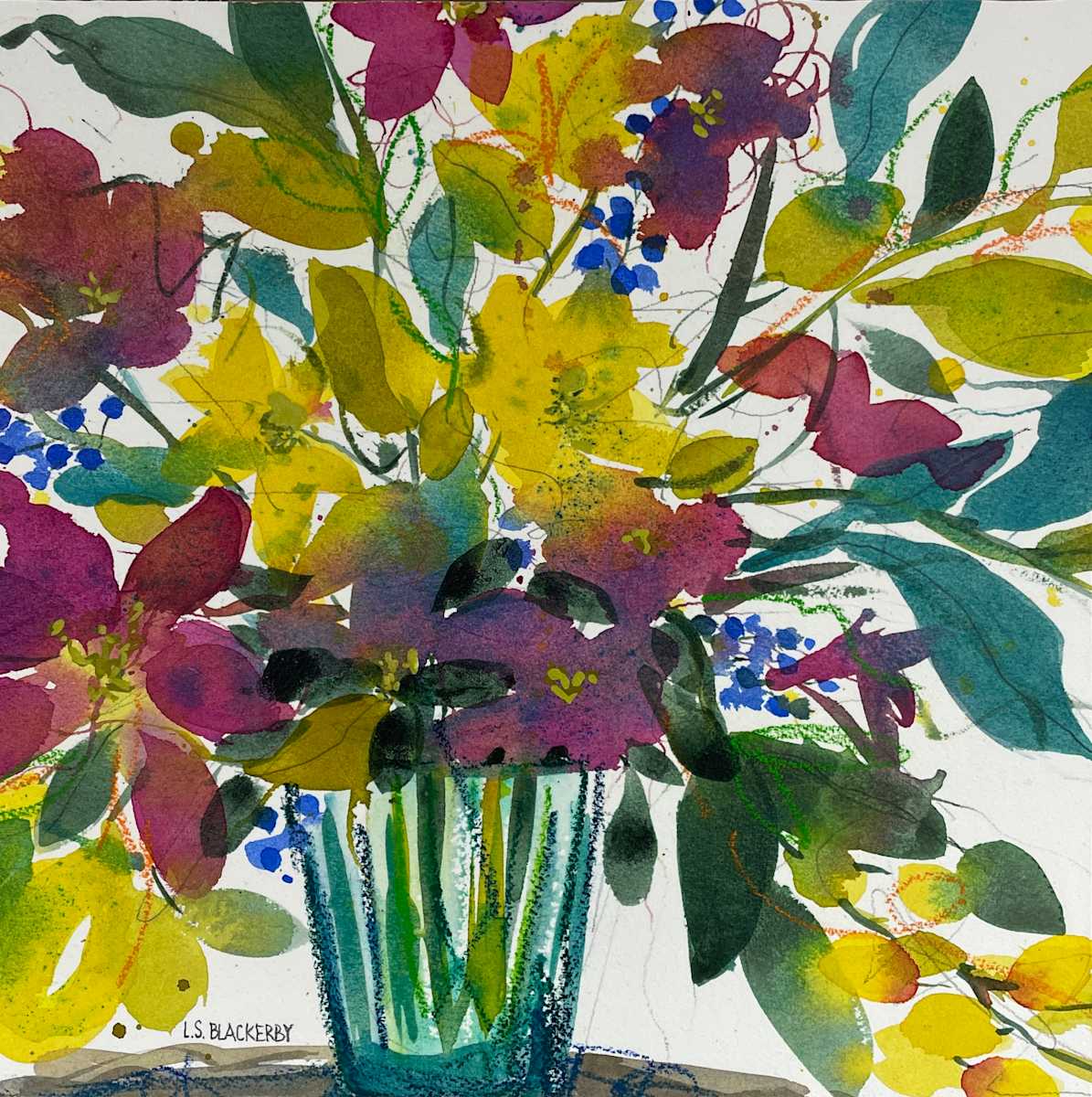 Just Because by Linda Blackerby Art, Image 5.