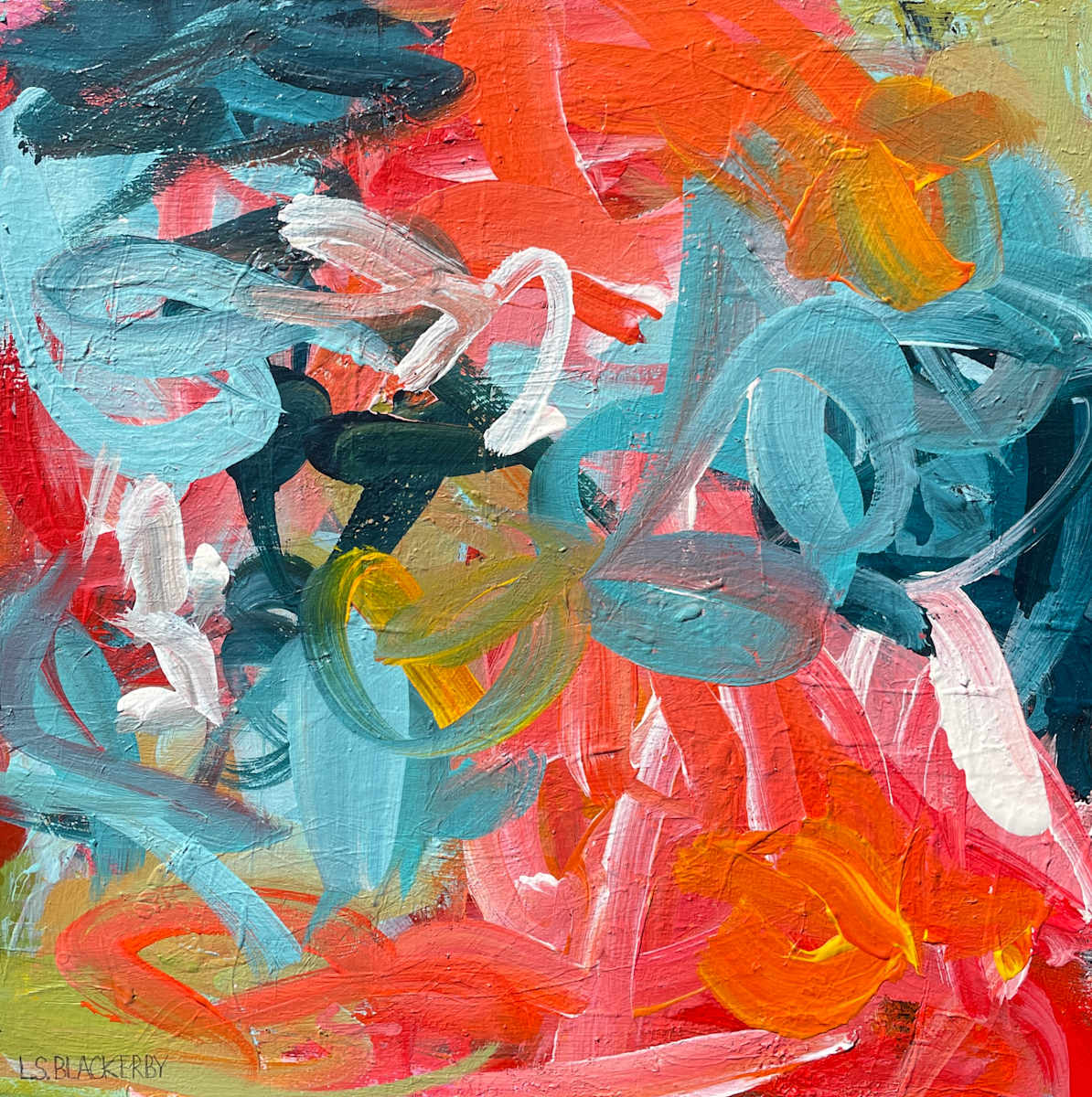 Whirling Echoes by Linda Blackerby Art 