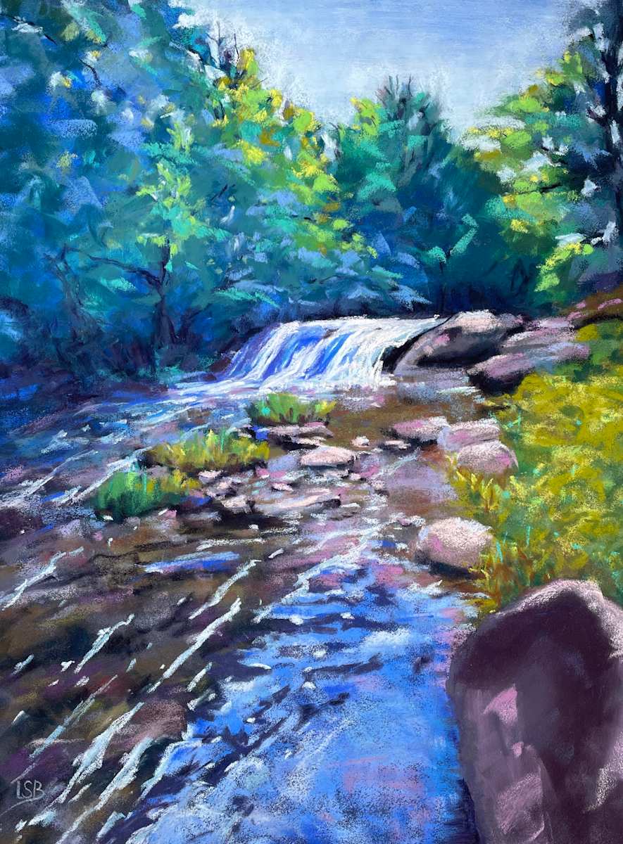 Brewster River Gorge by Linda Blackerby Art, Image 1.