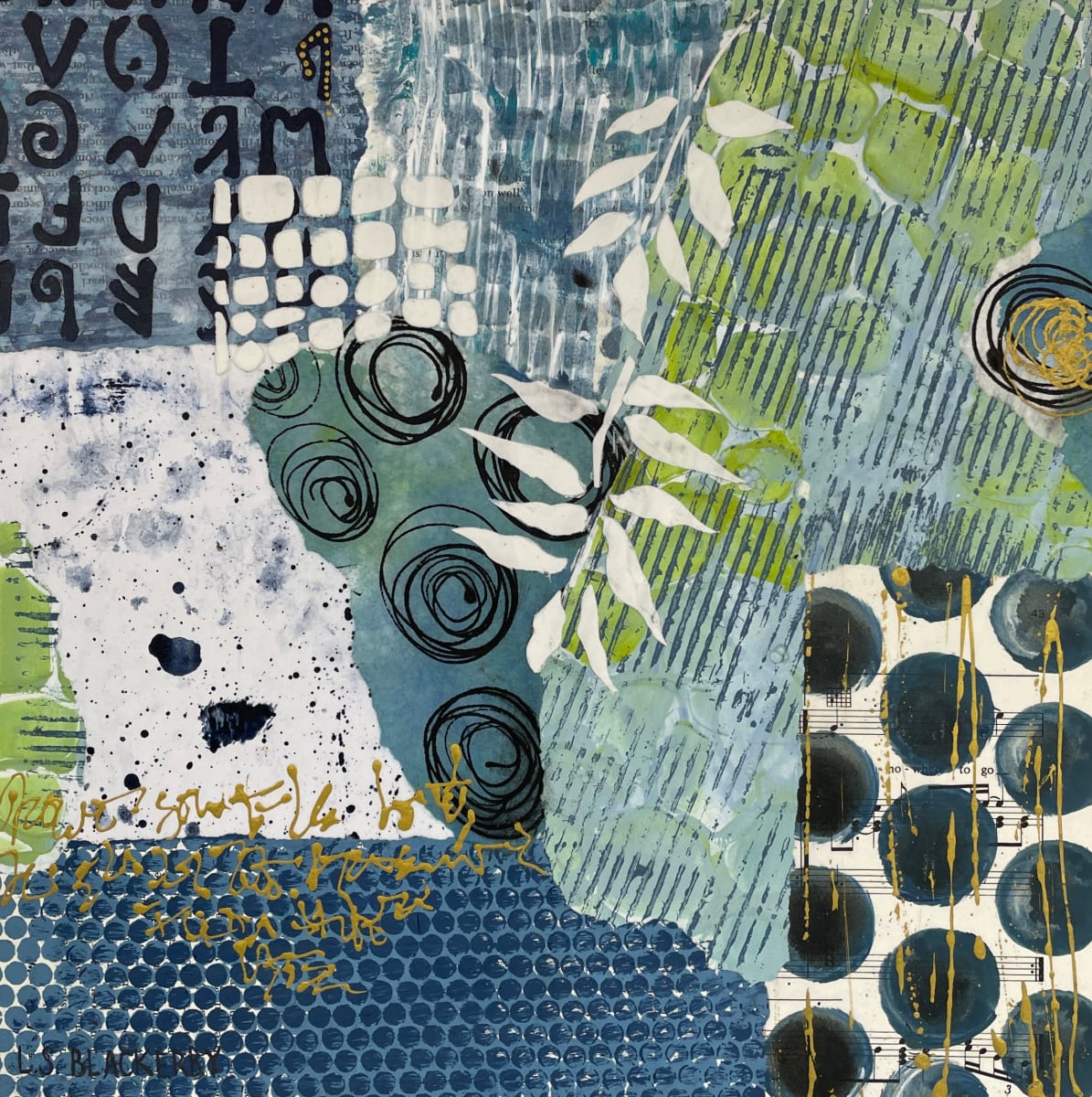 Lake View #1 by Linda Blackerby Art 