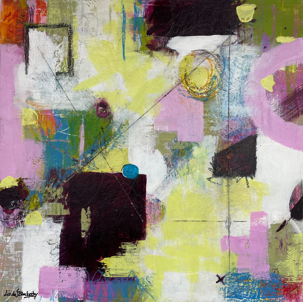 Metro by Linda Blackerby Art, Image 1.