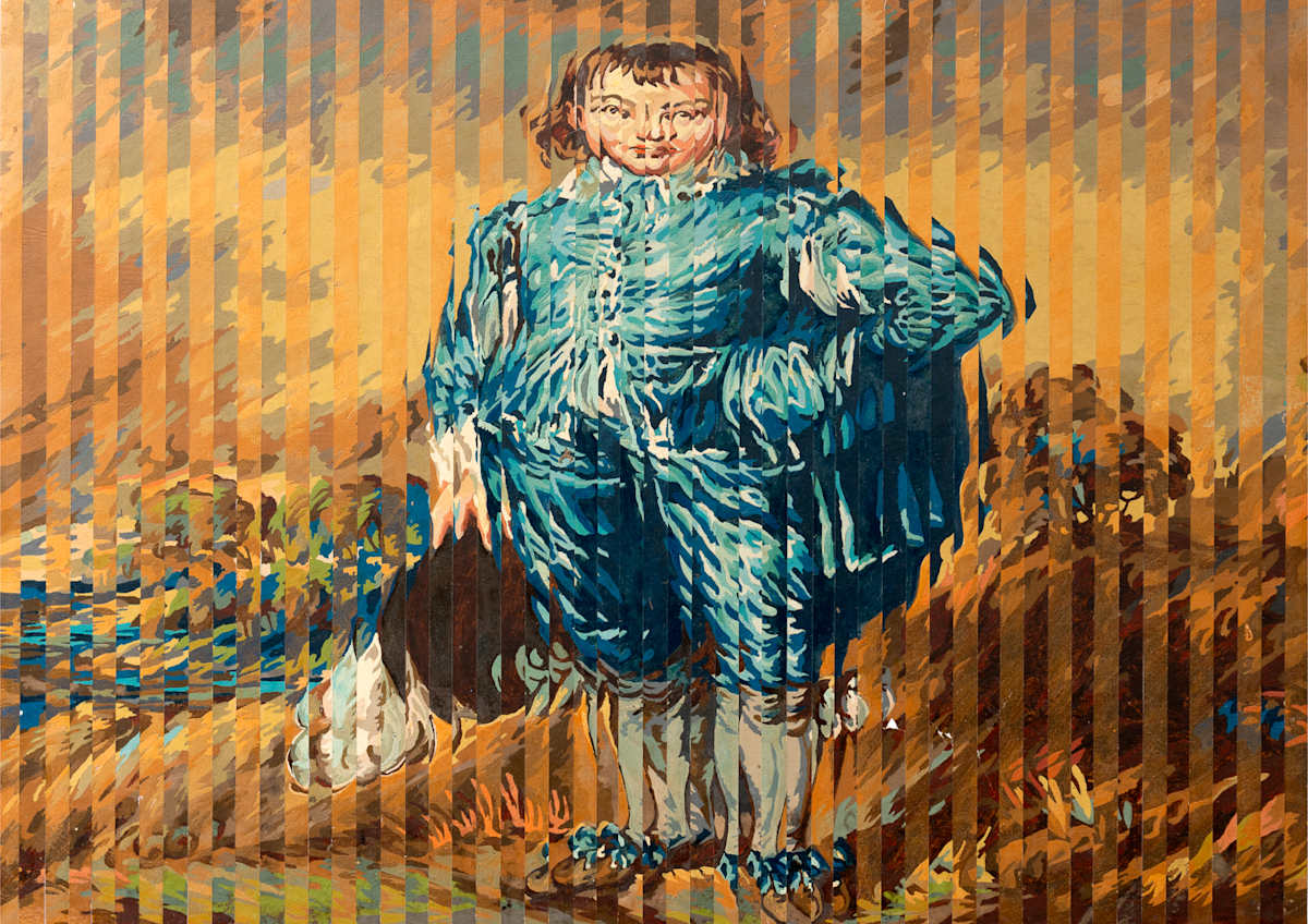 Big Blue Boy by David Fobes 