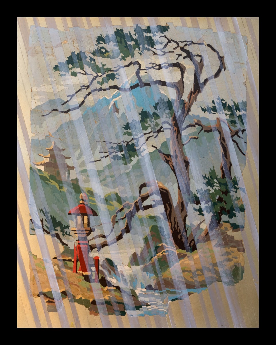 Garden of The Ming Tree (before the flood) by David Fobes 