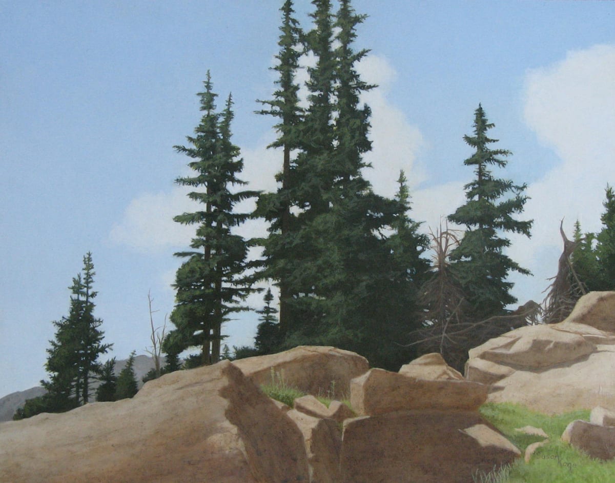 By Bear Lake by Susan Kane 