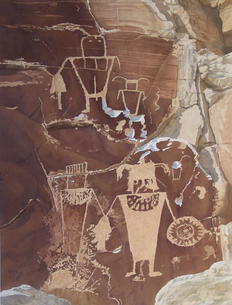 McKee Petroglyphs by Susan Kane 