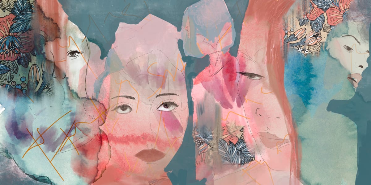 Coloured emotions  Image: Coloured emotions
collage