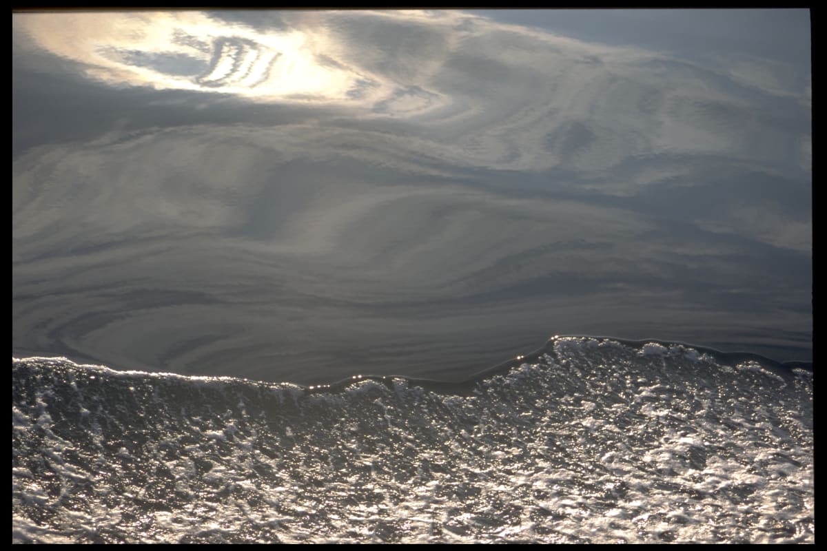 Untitled (Water, swirls and foam 2) 