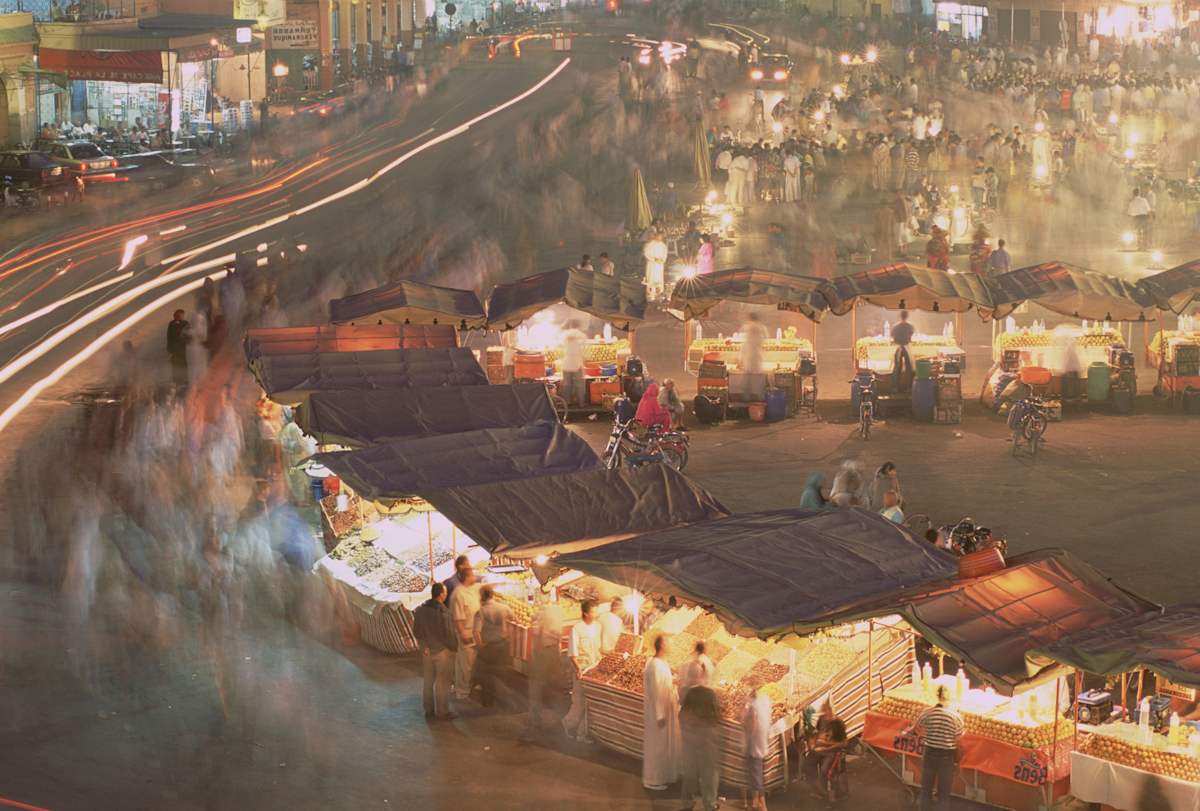 Untitled (Morocco? tents close up), Image 1.
