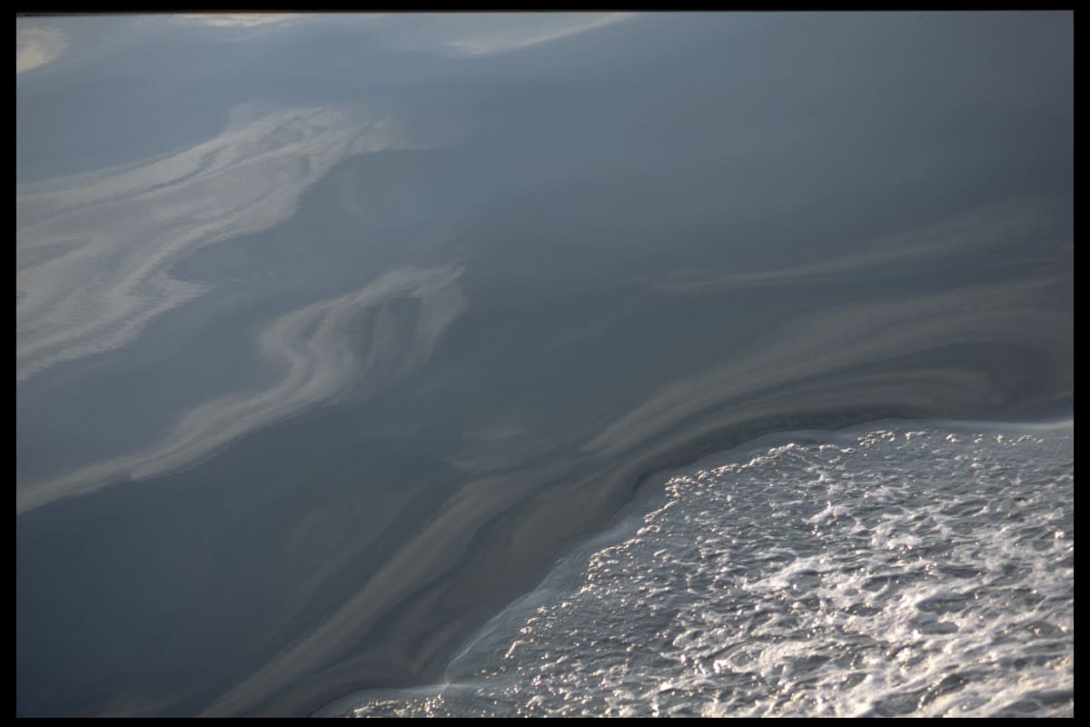Untitled (Water, swirls and foam) 