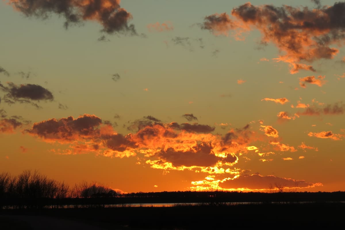 Untitled (late sunset) 