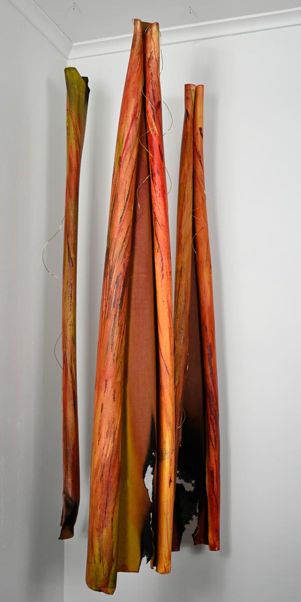 My Canvas Is My Notation (09, 10, 11) by Artist Kat Hagen 