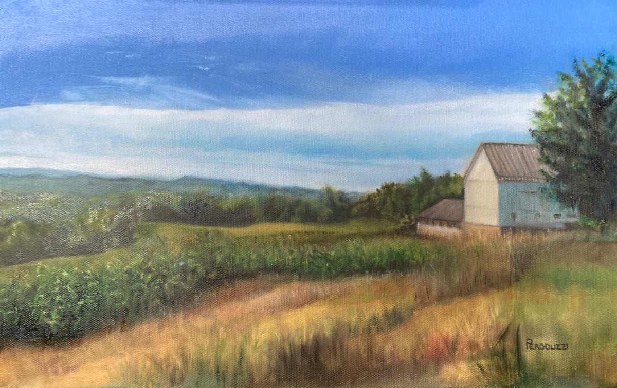 Knickerbocker Farm by Rosemary Pergolizzi  Image: Beautiful view over the cornfields of Knickerbocher Farms,Pittsford, NY.