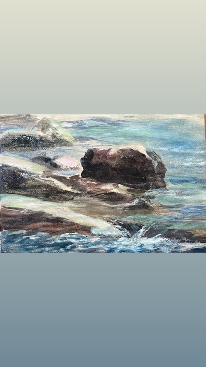 Naples Stream  Image: Summer exploring lead to a lovely stream in the shade in Naples, NY.