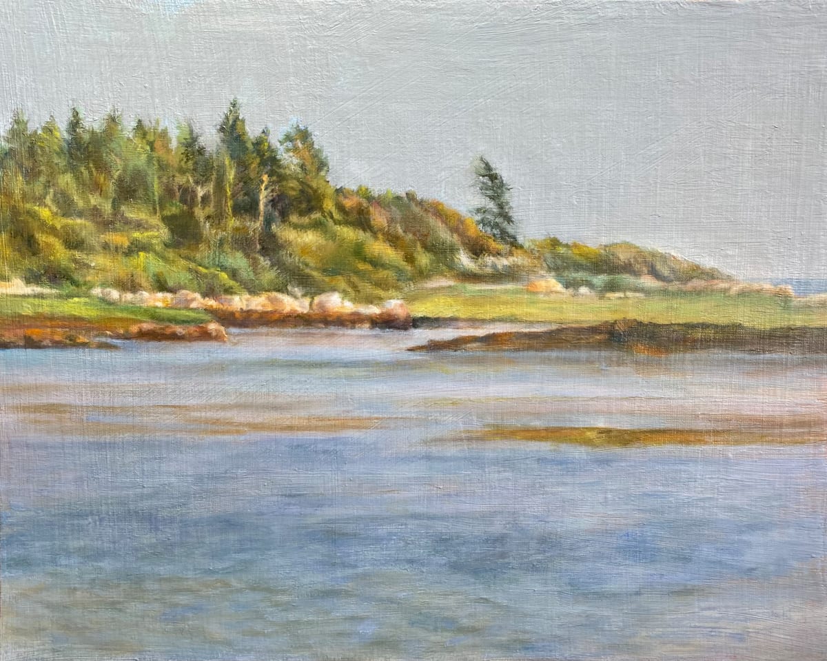 Surrender to the Influence by Rosemary Pergolizzi  Image: Bickford Island , Maine at low tide.