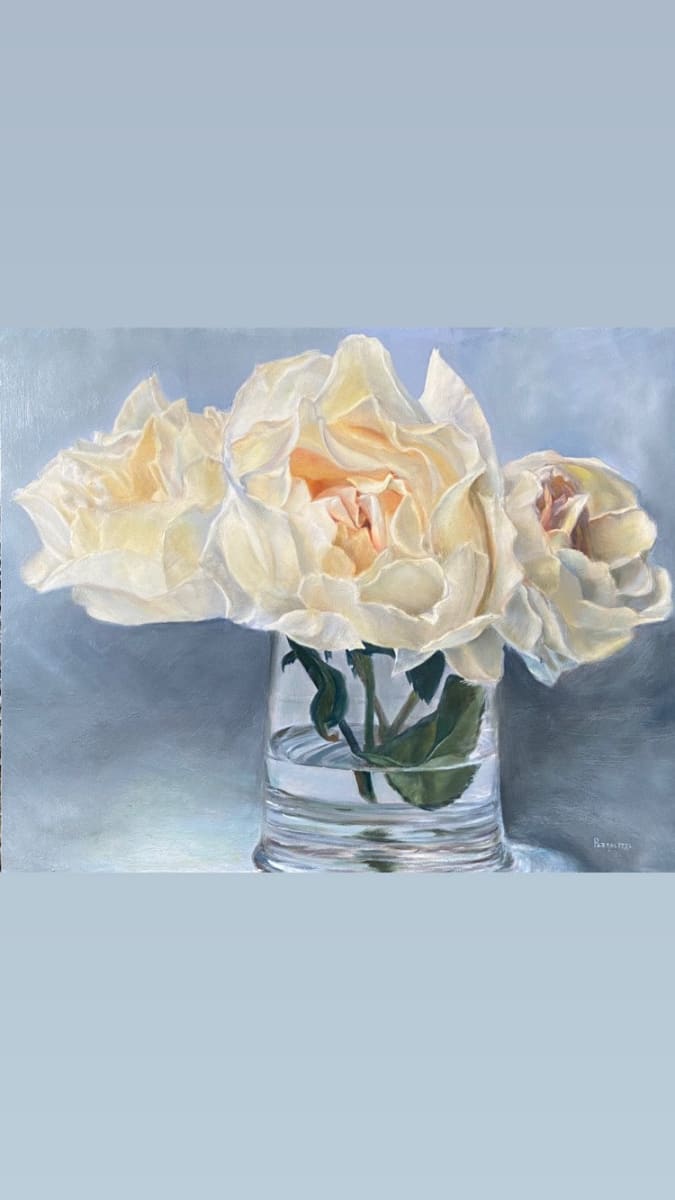 Sidelit by Rosemary Pergolizzi  Image: #2 in the white Rose Series